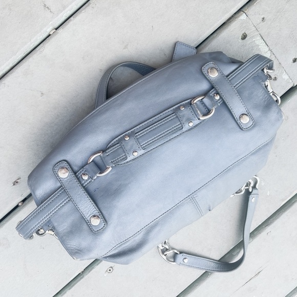 Authentic Gorgeous grey Coach handbag. - Picture 2 of 6